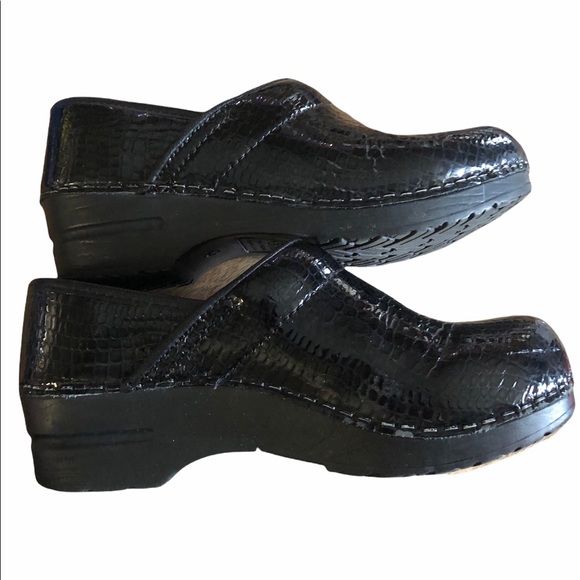Sanita woman's clogs, black size 7(37) - Picture 4 of 5